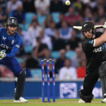 Image with details of the Last Five ODI results of England vs. New Zealand