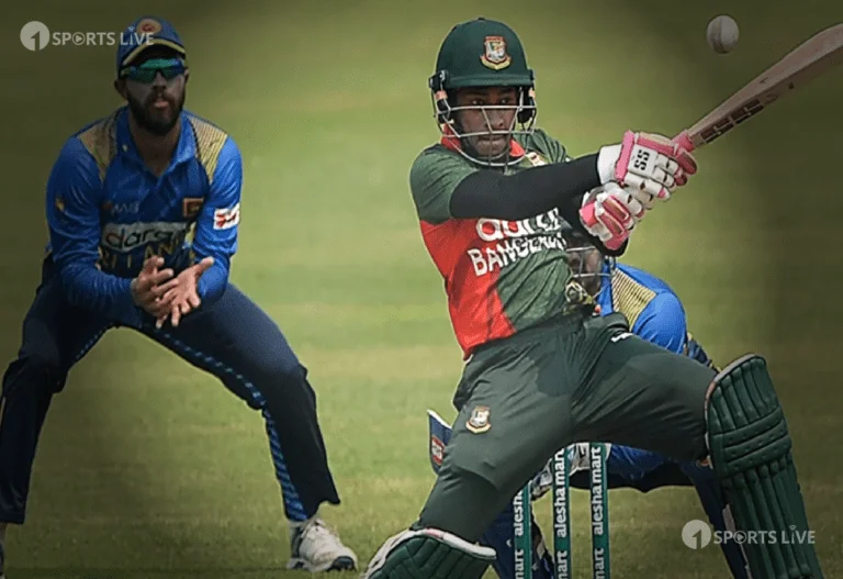 An Image with details about how Bangladesh has secured a refreshing victory over Sri Lanka in CWC ’23 Warm-Up Match