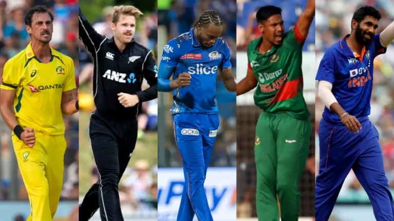 five bowlers who dominated cricket world cup 2019